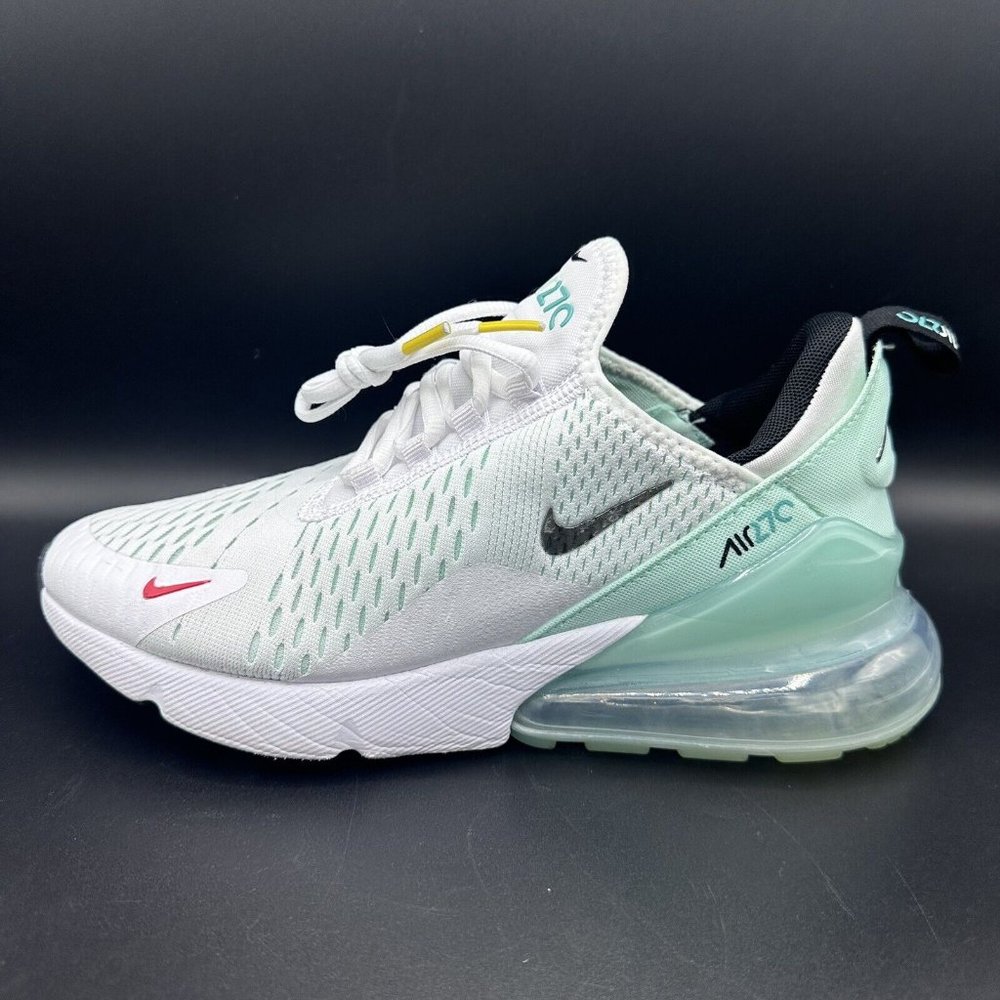 Nike Women's Air Max 270 'White Tiffany Blue' Shoes Sneakers DQ7652-100 Size 8